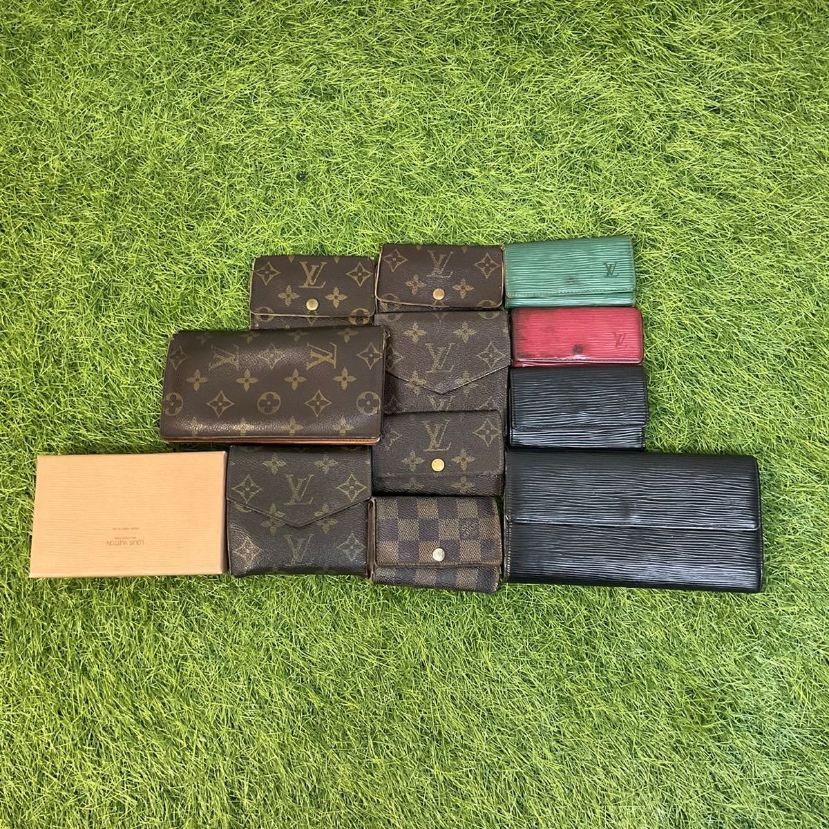 VUITTON LOUIS ルイヴィトン 財布 まとめ売り 12点 エピ ジャンク扱い 