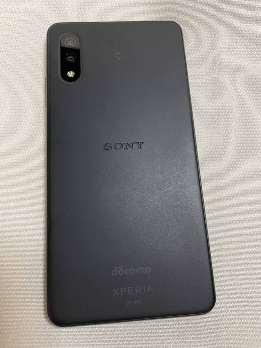 スマートフォン・携帯電話 Xperia Ace IIブラック本体 箱あり初期化