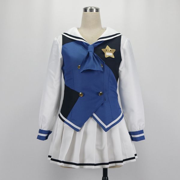 cos9597高品質 実物撮影 グリザイア：ファントムトリガー 獅子ヶ谷桐花 コスプレ衣装_1