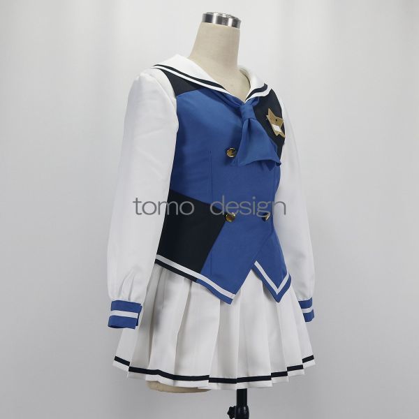 cos9597高品質 実物撮影 グリザイア：ファントムトリガー 獅子ヶ谷桐花 コスプレ衣装_2