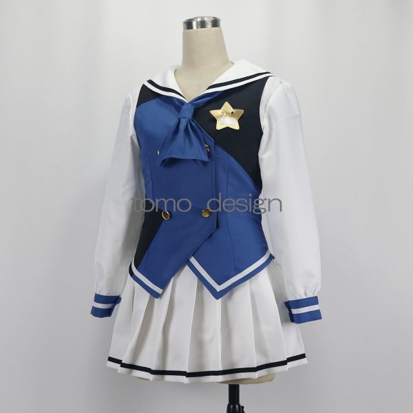 cos9597高品質 実物撮影 グリザイア：ファントムトリガー 獅子ヶ谷桐花 コスプレ衣装_3