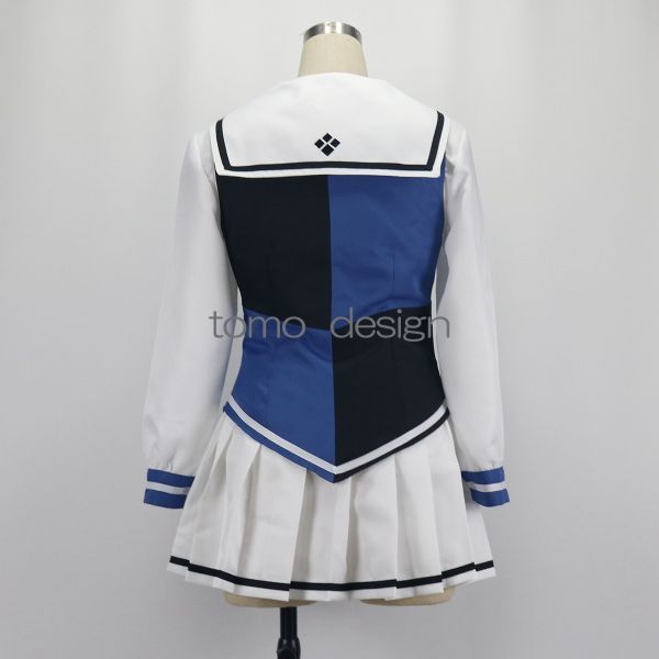 cos9597高品質 実物撮影 グリザイア：ファントムトリガー 獅子ヶ谷桐花 コスプレ衣装_4