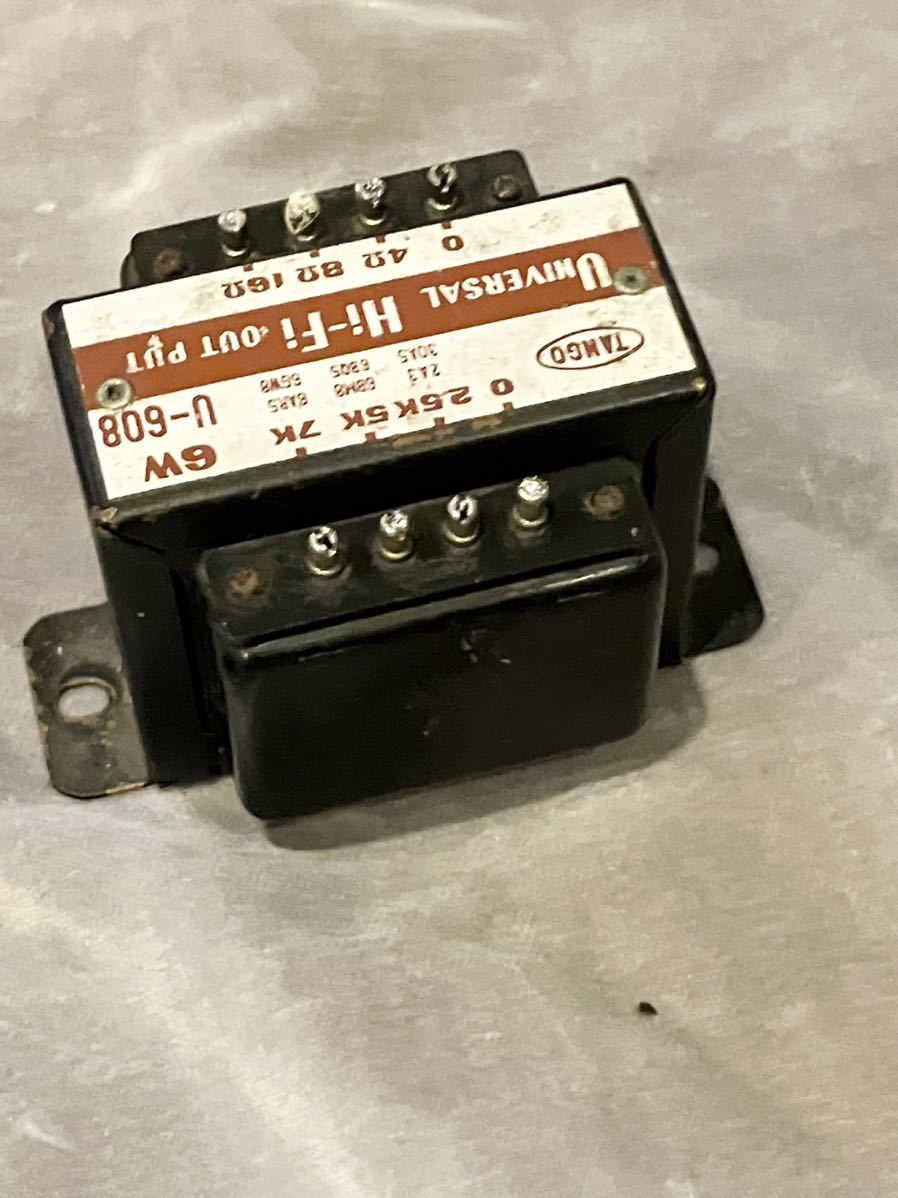 TANGO タンゴ U-608 - Yahoo!オークション 2個 出力トランス シングル