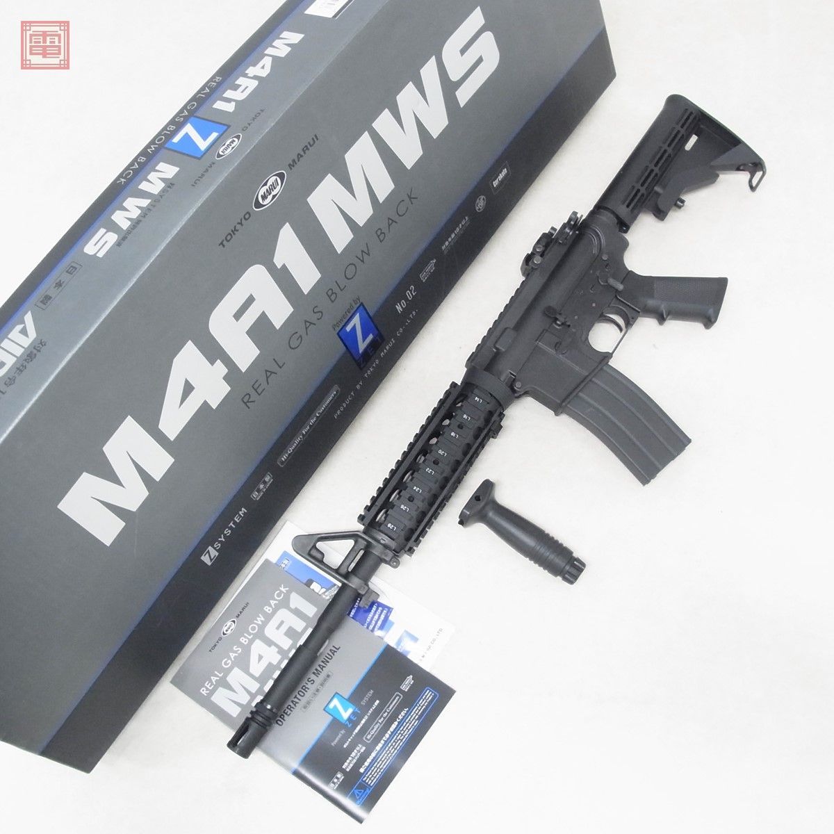 東京マルイ M4A1 MWS GBB カスタム品 付属品完備 東京マルイ M4A1 MWS