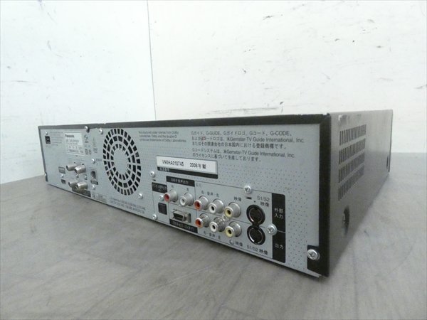 パナソニック/DIGA☆HDD/VHS一体型BDレコーダー☆DMR-BR630V☆リモコン