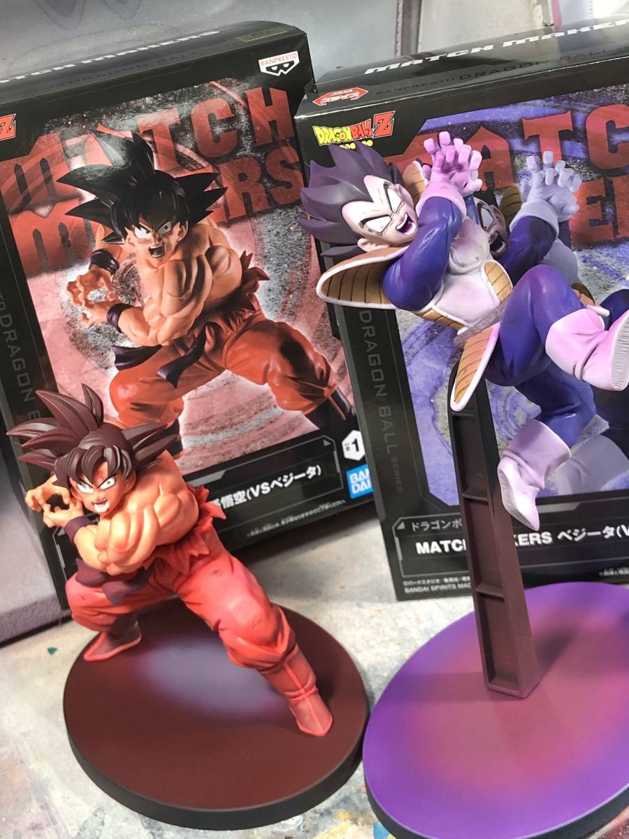 ドラゴンボールフィギュア 悟空 2D リペイント ベジータ 二次元