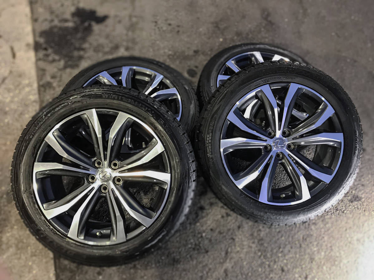 レクサス RX450h 純正ホイール＆タイヤ 4本セット 235/55R20 