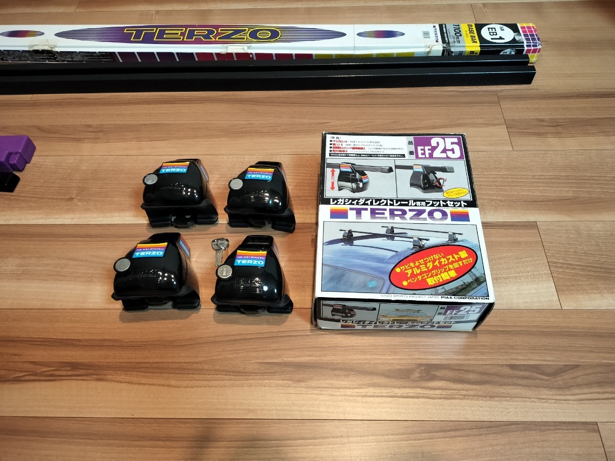 ルーフバー＆レガシー（BH5）フットセット（キャップ完備） - レガシィ 