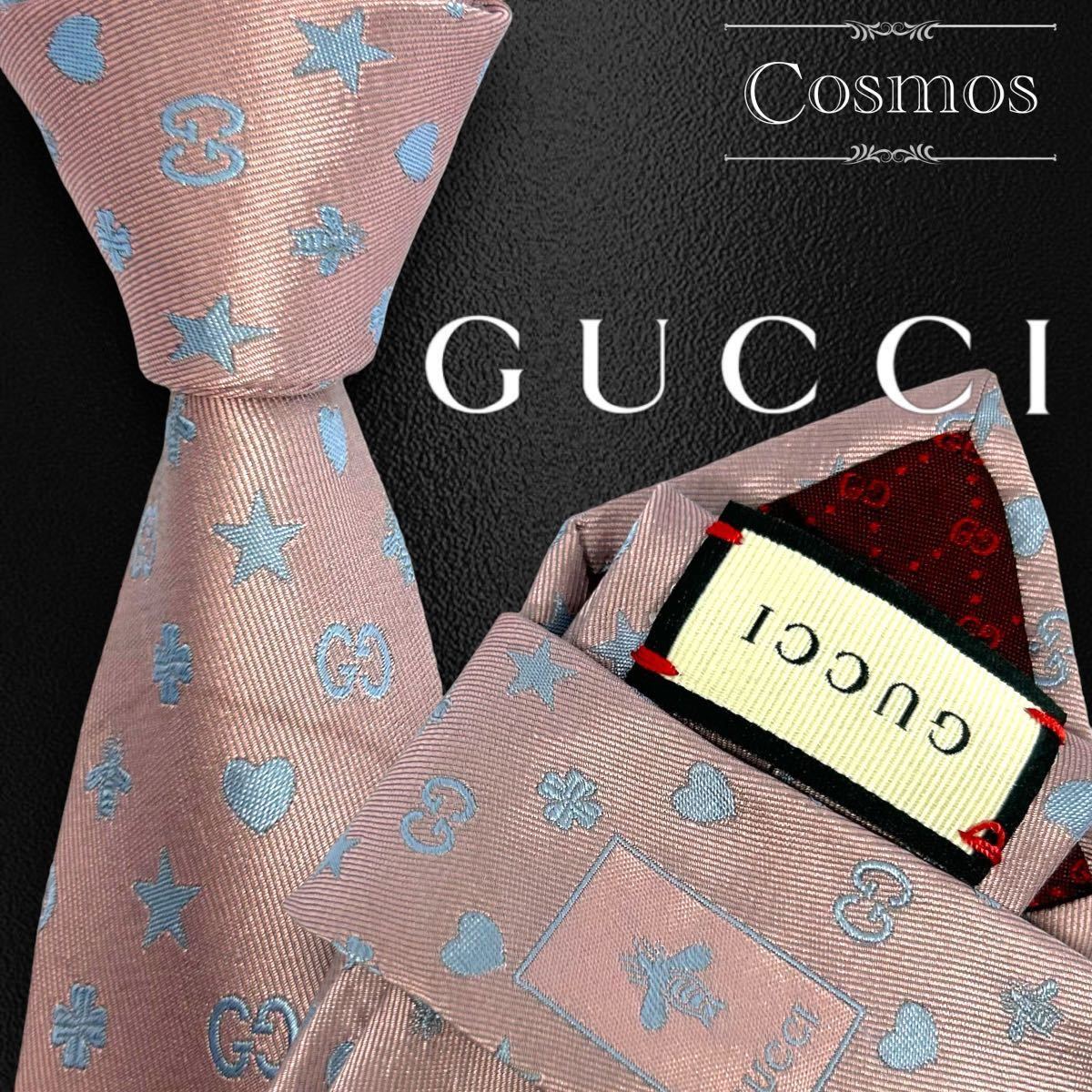 ☆GUCCI グッチ GG柄 ネクタイ/メンズ☆新作モデル☆ピンク ネクタイ