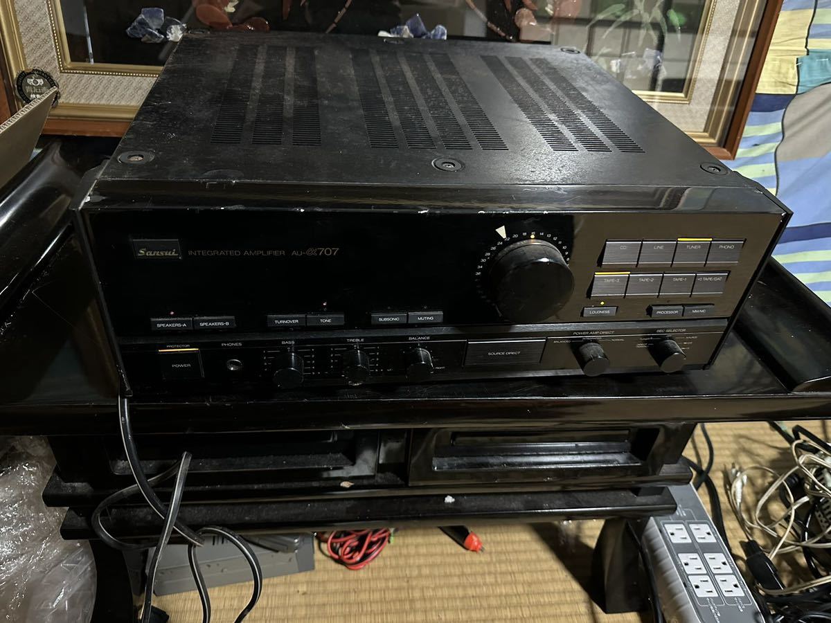 ☆ SANSUI サンスイ プリメインアンプ AU-D607X DECADE ☆ジャンク☆