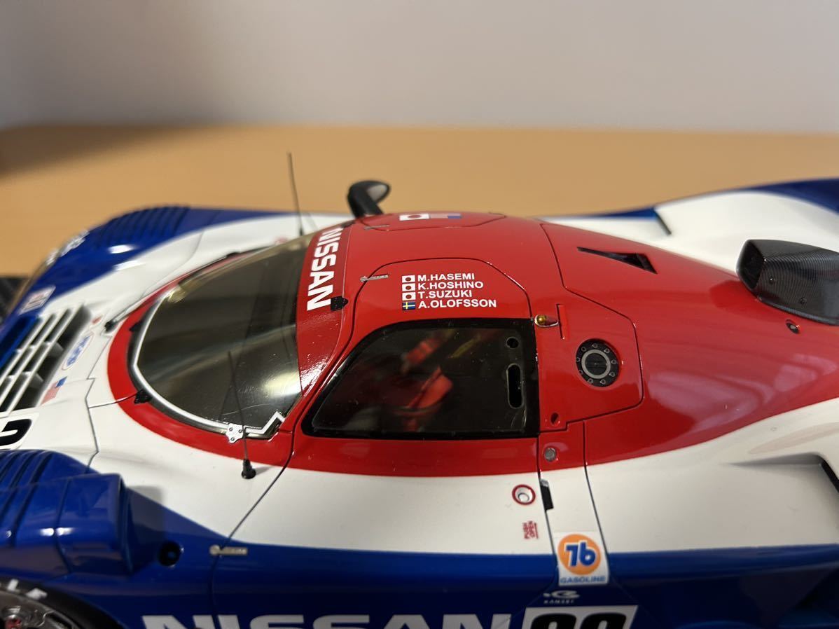 美品 1/18フロンティアート 京商 日産R91CP デイトナ優勝 1992#23
