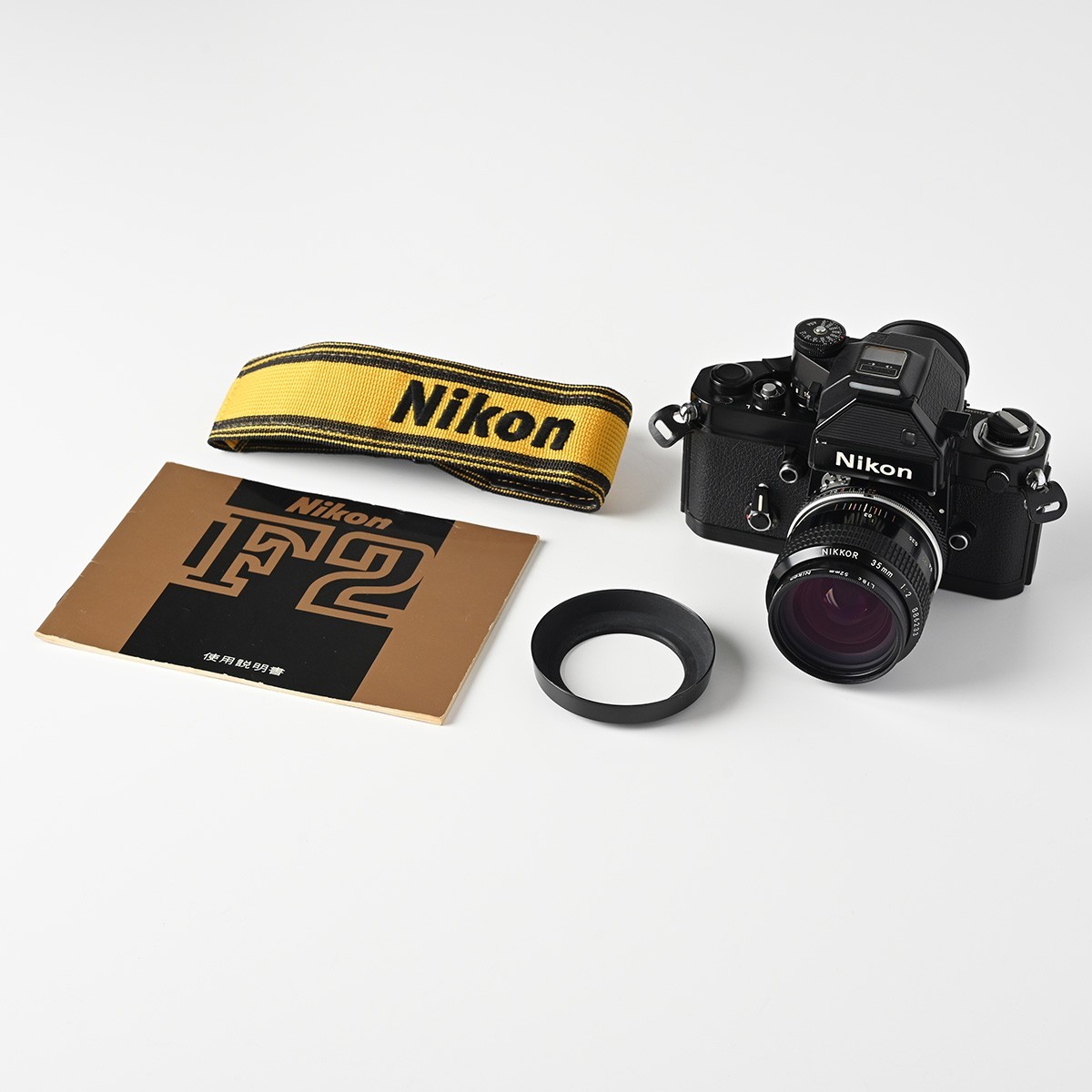 美品 ニコン F2 フォトミック ブラック フィルム モルト新品交換