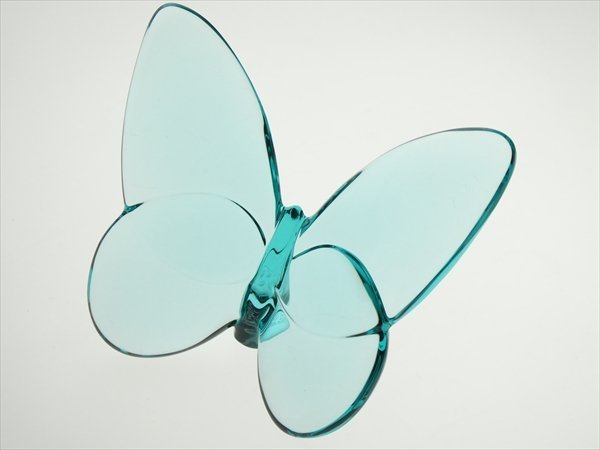 n47 Baccarat バカラ クリスタル ラッキーバタフライ ターコイズ 蝶