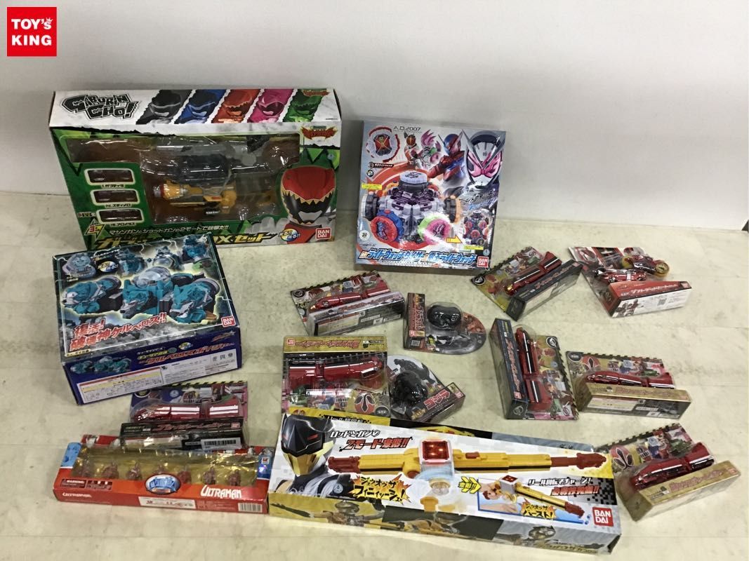 1円〜 同梱不可 ジャンク ジュウオウジャー、キョウリュウジャー、仮面ライダージオウ 他 ジュウオウザガンロッド等