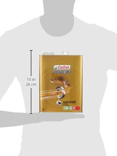 【特価】 MA POWER1 Cａｓｔｒｏｌ 10W－40 エンジンオイル 4L 二輪車4サイクルエンジン用部分合成油 カストロ