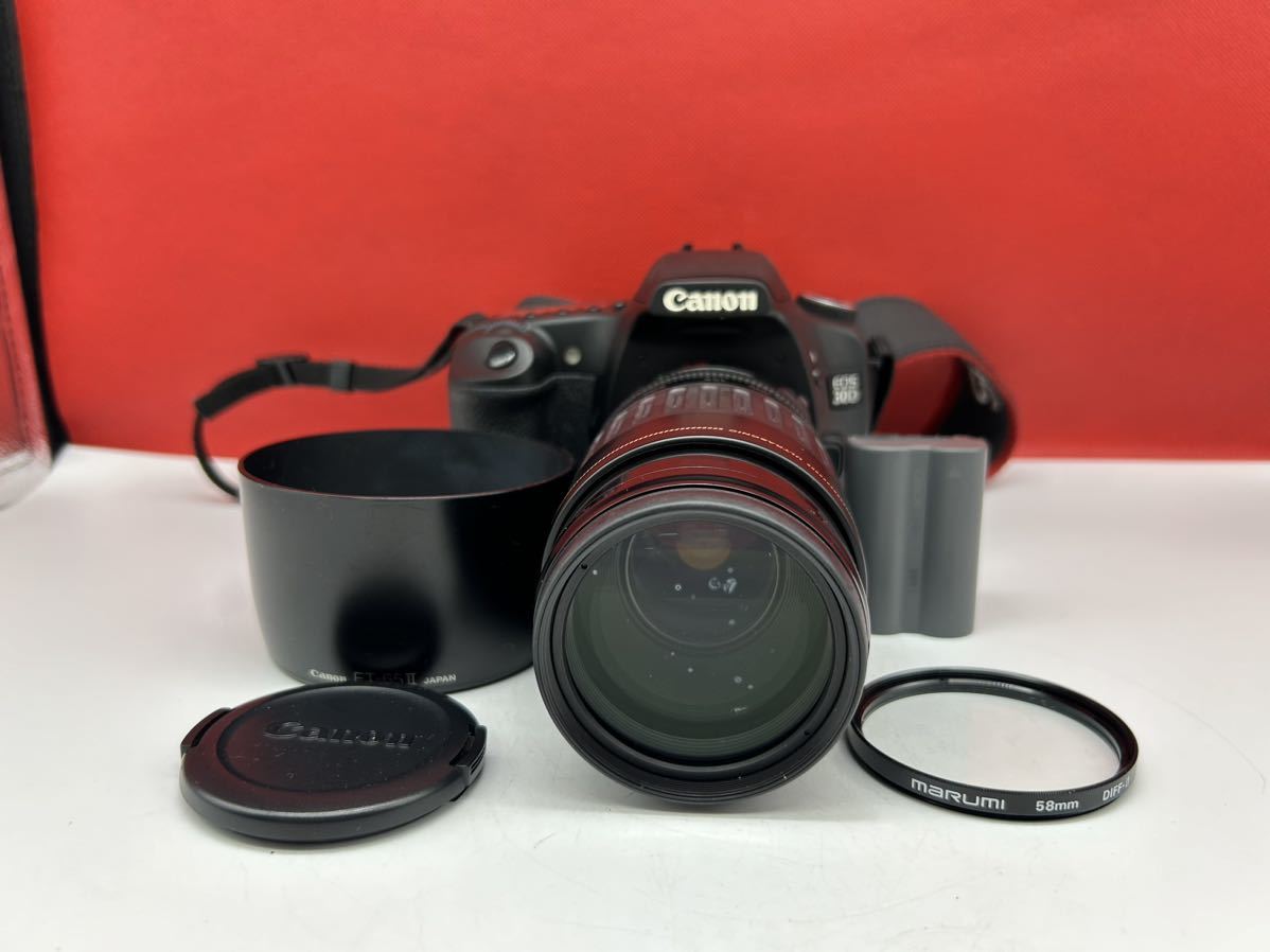○ Canon キャノン EOS 30D DS126131 デジタル 一眼レフ カメラ レンズ