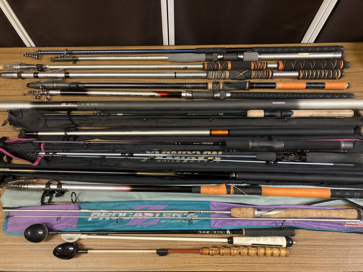 釣り竿他 まとめてセット◇DAIWA ダイワ/SHIMANO シマノなど ◇釣具