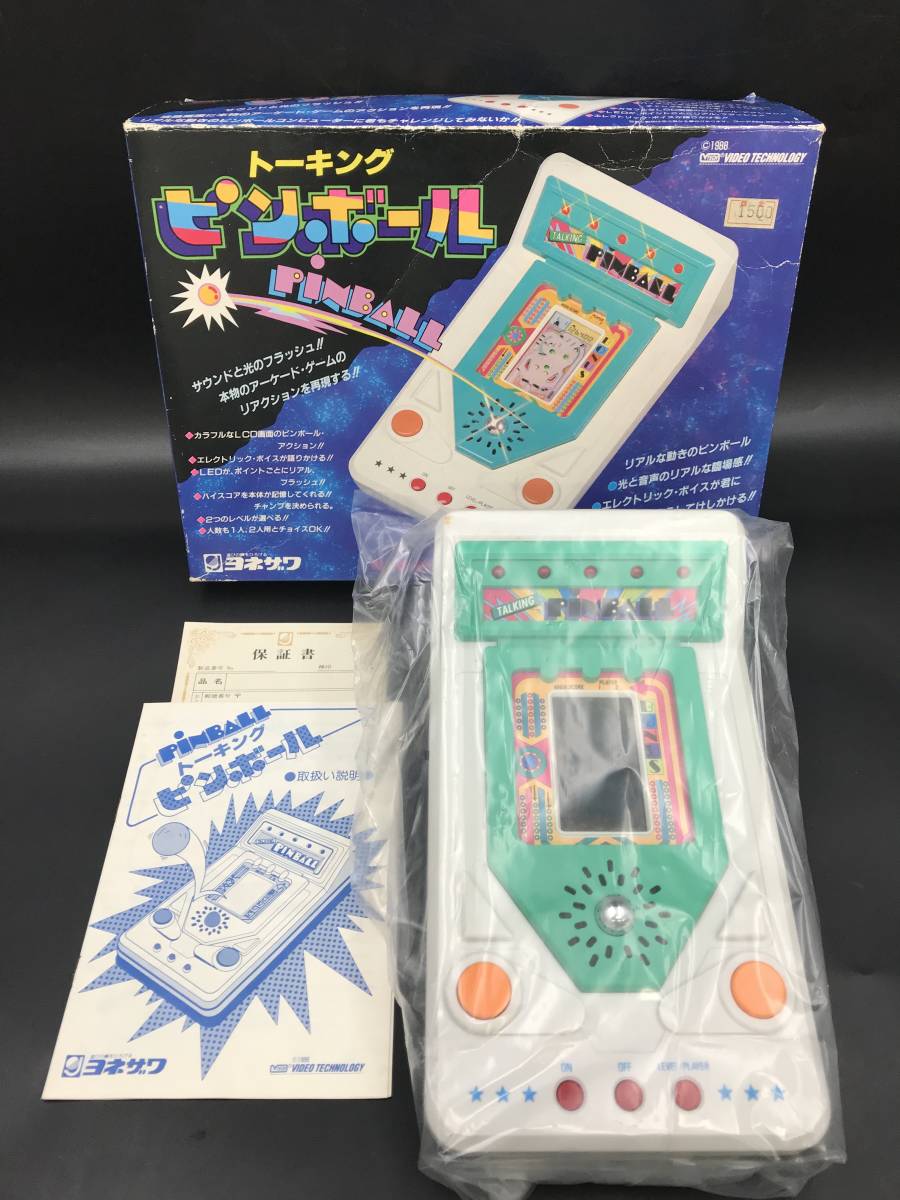 C-1 激レア 当時物 ヨネザワ トーキングピンボール 1988年 動作未確認 トーキングピンボール 1988年 C-1 動作未確認 ヨネザワ 当時物 激レア