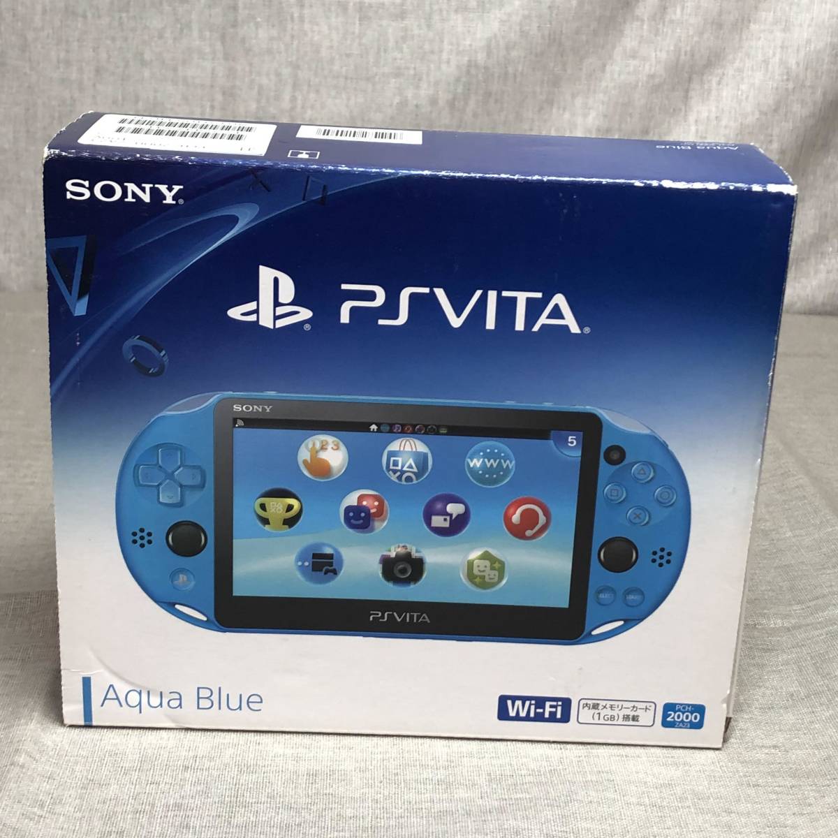 PlayStation Vita Wi-Fiモデル アクア・ブルー(PCH-2000ZA23)(PS Vita 