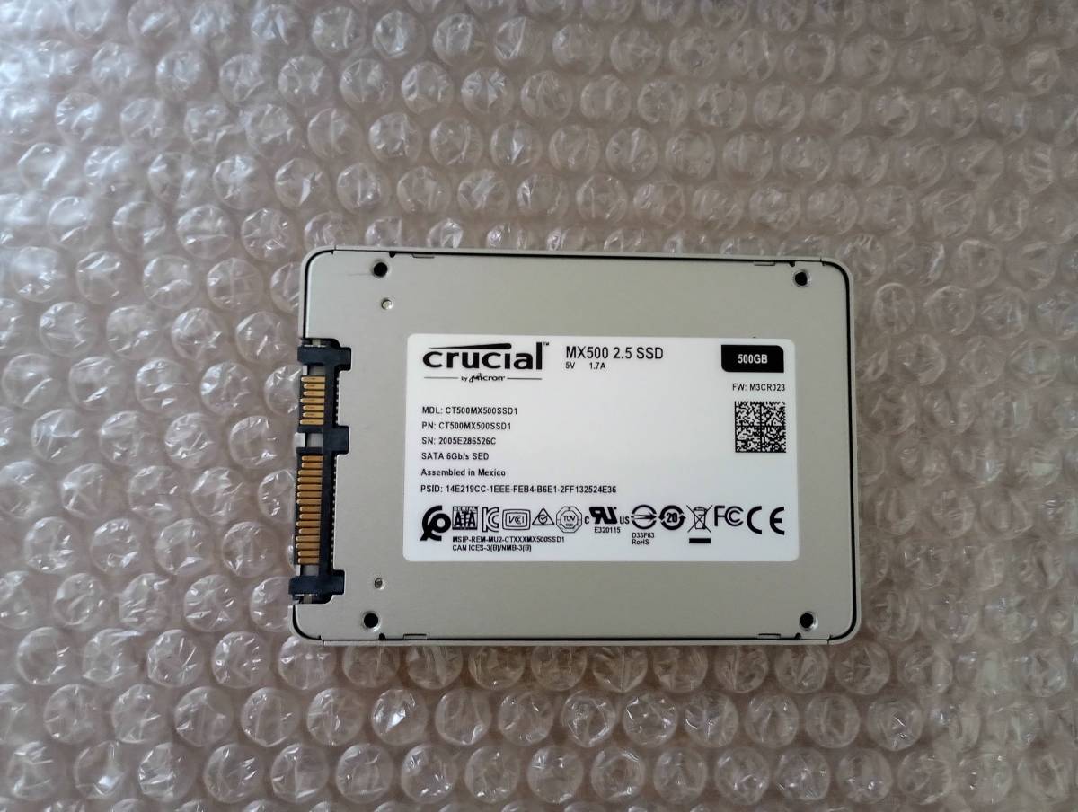 MX500 Crucial 500GB | SATA SSD crucial 2.5-inch 7mm CT500MX500SSD1