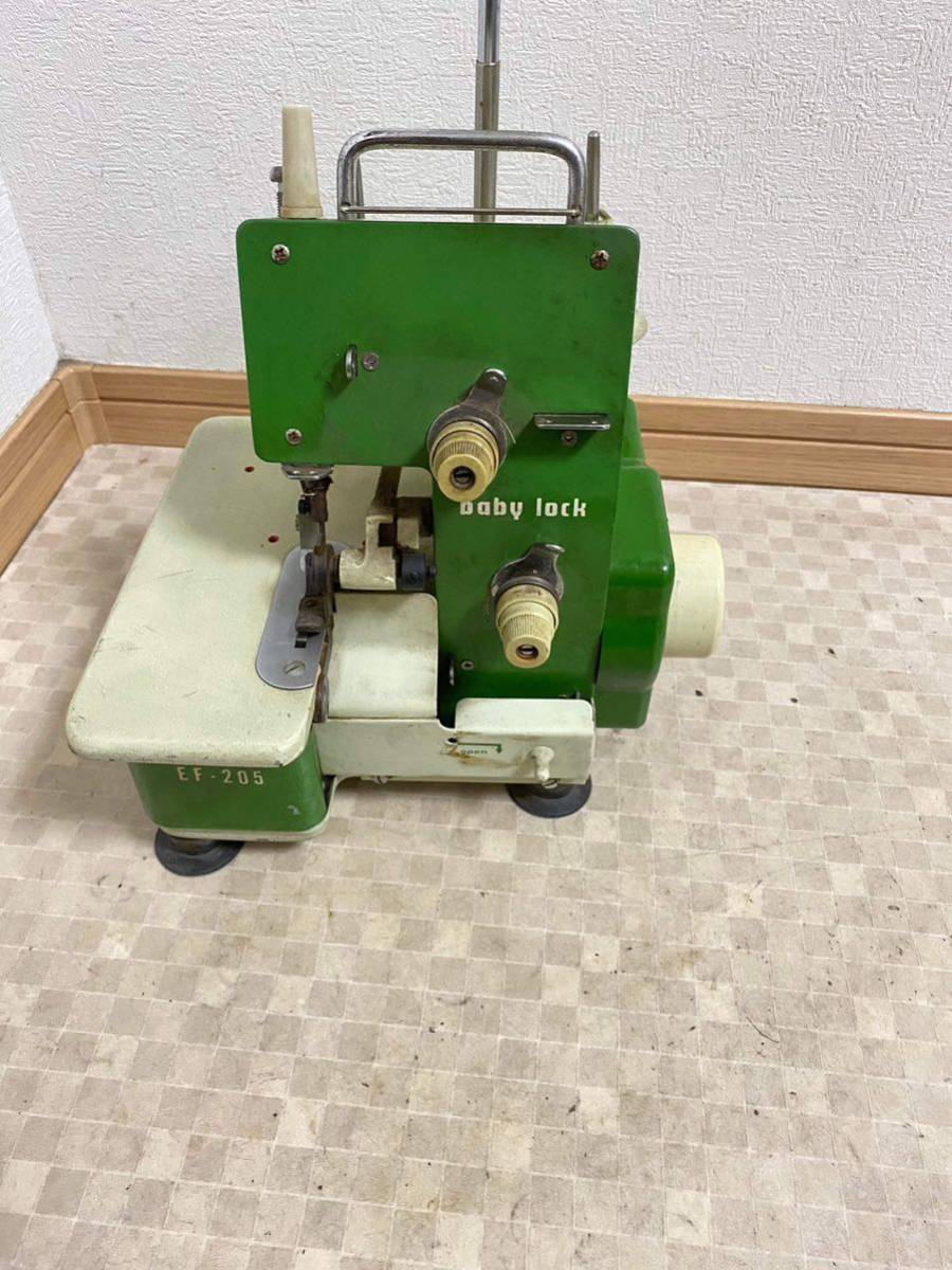 JUKI baby lock EF-205S・ベビーロック ロックミシン ジャンク