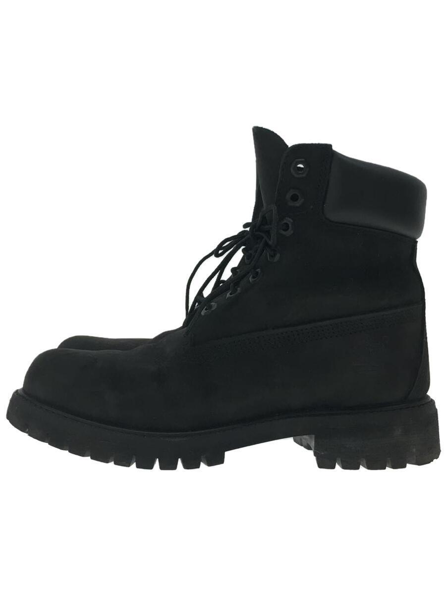 Timberland◆ブーツ/US6.5/BLK/スウェード/10073 4947