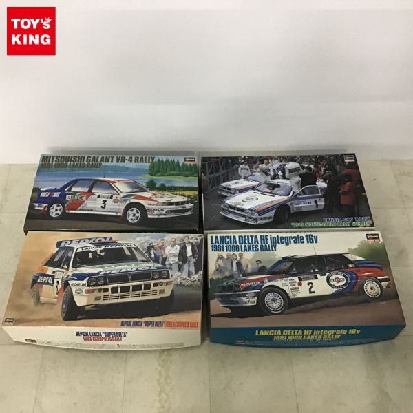 1円〜 ハセガワ 1/24 三菱 ギャランVR-4ラリー 1991 1000湖 ラリー レプソルランチア スーパーデルタ 1993 アクロポリスラリー 他