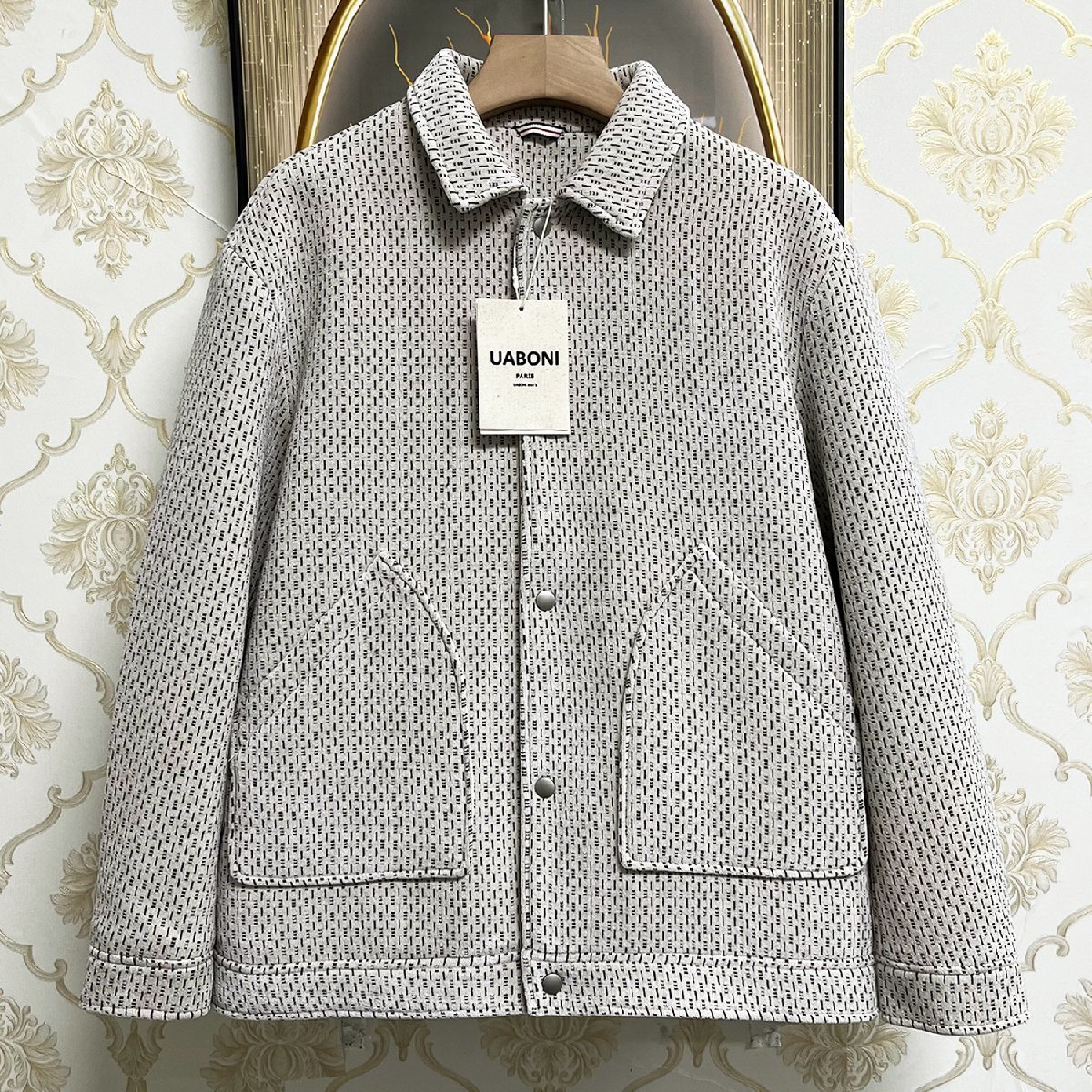 最上級EU製＆定価10万◇UABONI*Paris*ダウンジャケット*ユアボニ*パリ 