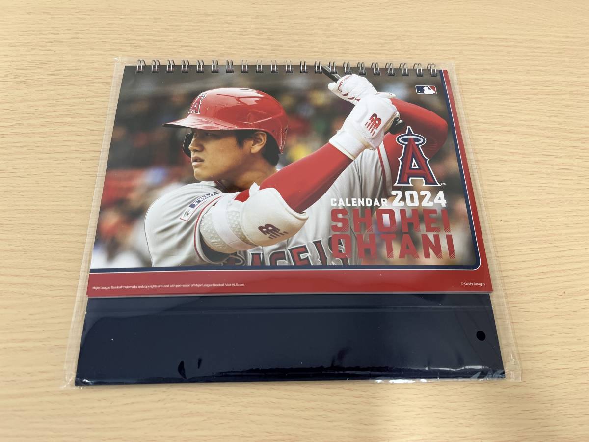 MLB 大谷翔平 エンゼルス カレンダー 大谷翔平 2024年 卓上カレンダー