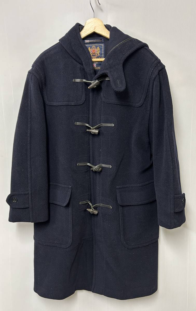 英国製Gloverall グローバーオール　 L ダッフルロングコート ネイビー Gloverall（グローバーオール） GLOVERALL MC5750-52 ダッフルコート
