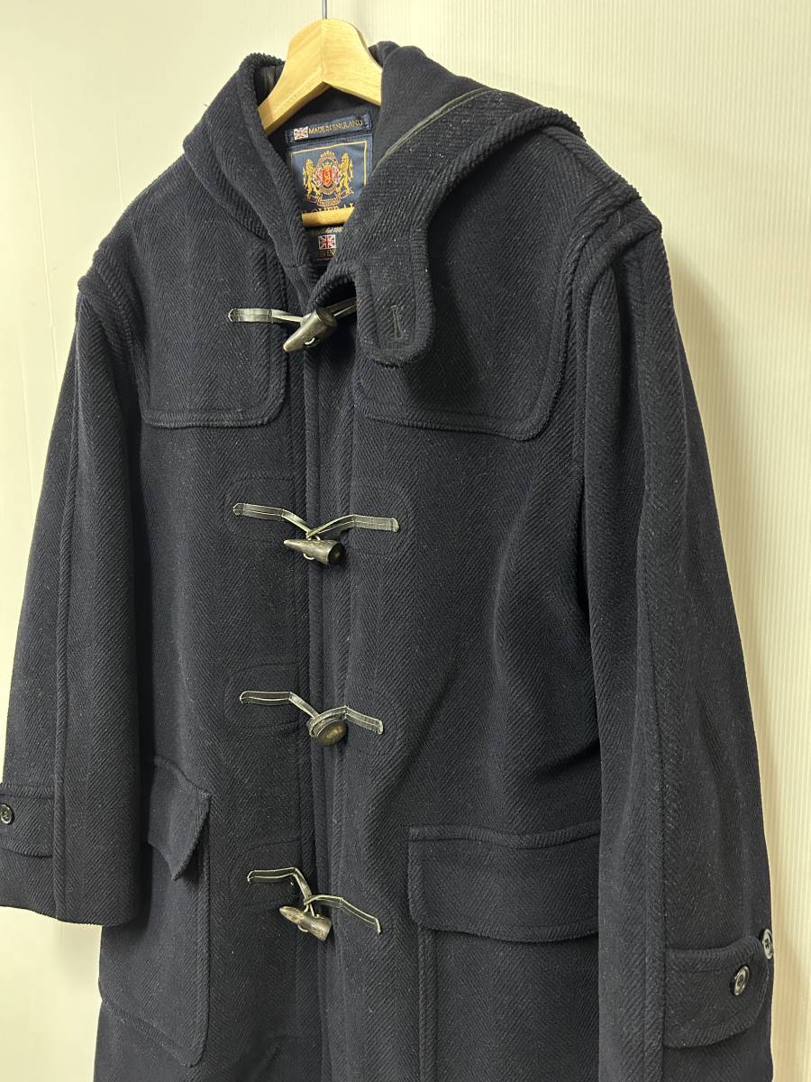 Gloverall グローバーオール 英国製 ダッフルコート ネイビー ダッフル