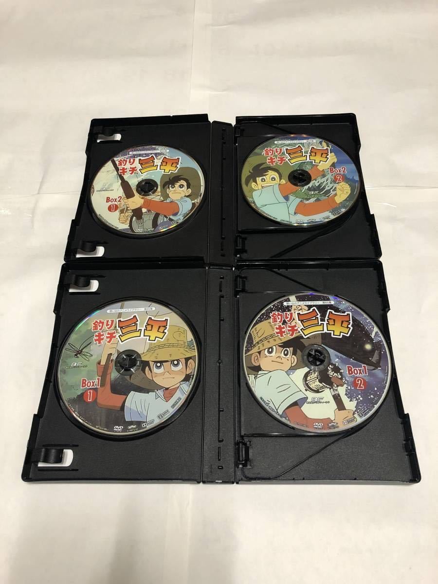釣りキチ三平 DVD‐BOX デジタルリマスター版 BOX1＆2セット(12枚組