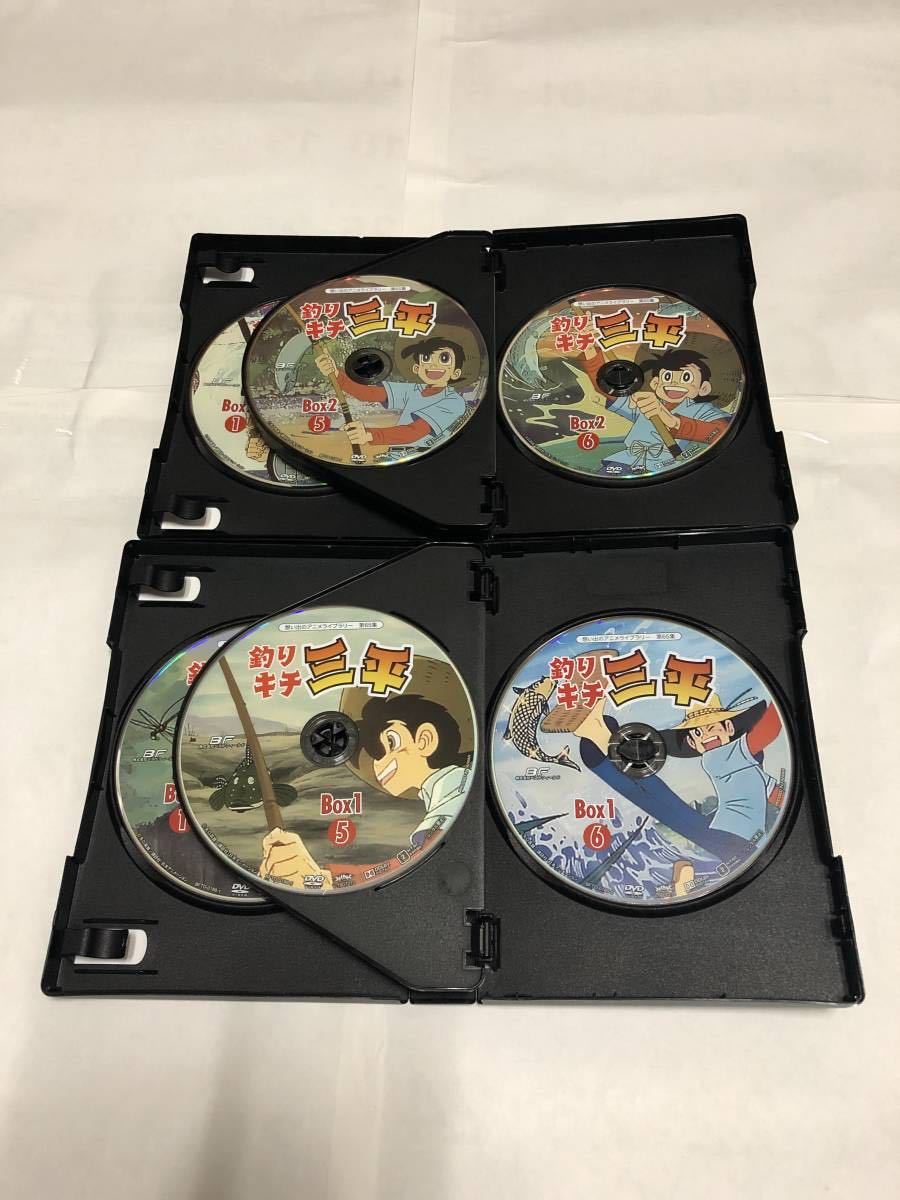 釣りキチ三平 DVD‐BOX デジタルリマスター版 BOX1＆2セット(12枚組