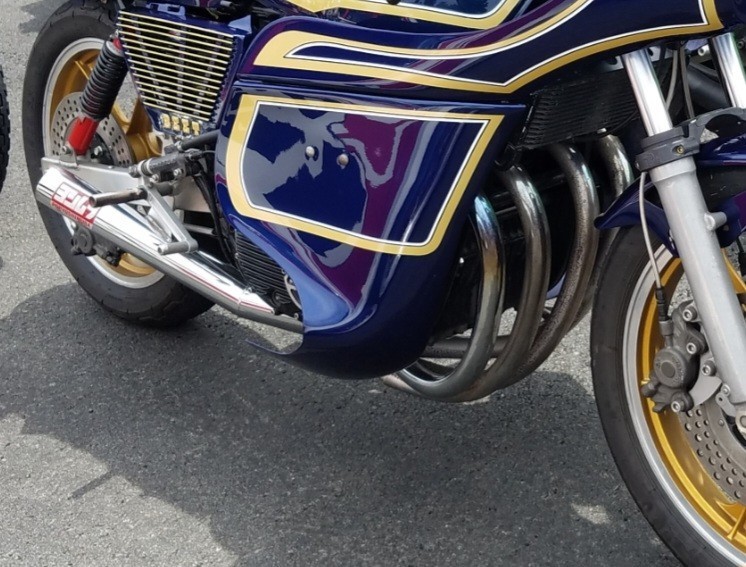 当時物 Z750FX ヨシムラ 手曲げ メッキ マフラー 希少 Z1000MK2