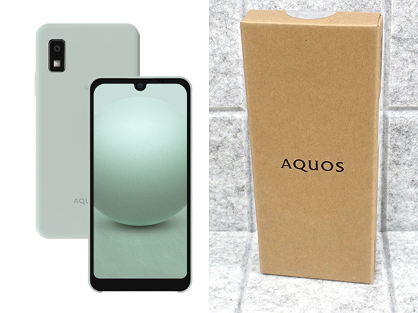 ☆【新品 未開封】SIMフリー 楽天モバイル AQUOS wish3 SH-M25 グリーン 緑 シャープ スマホ 本体 制限〇 一括購入(NZ429-14)