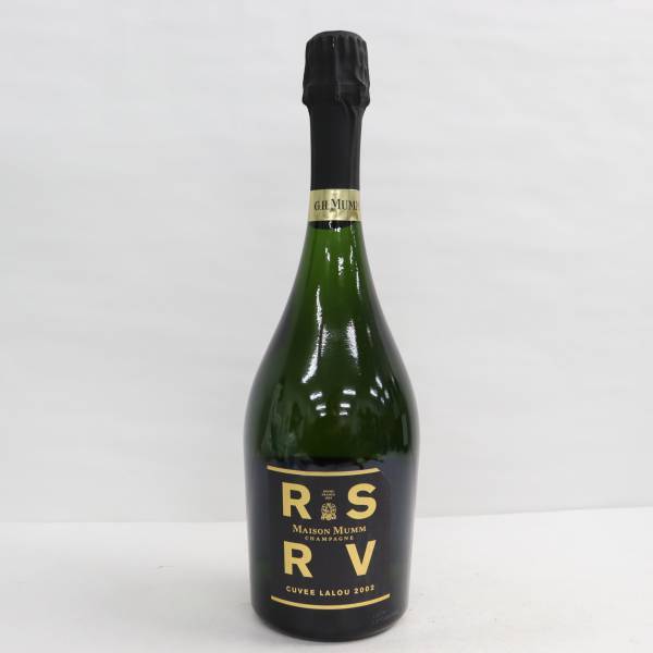 MAISON MUMM（メゾン マム）RSRV キュヴェ ラルー 2002 12.5％ 750ml X23L210095