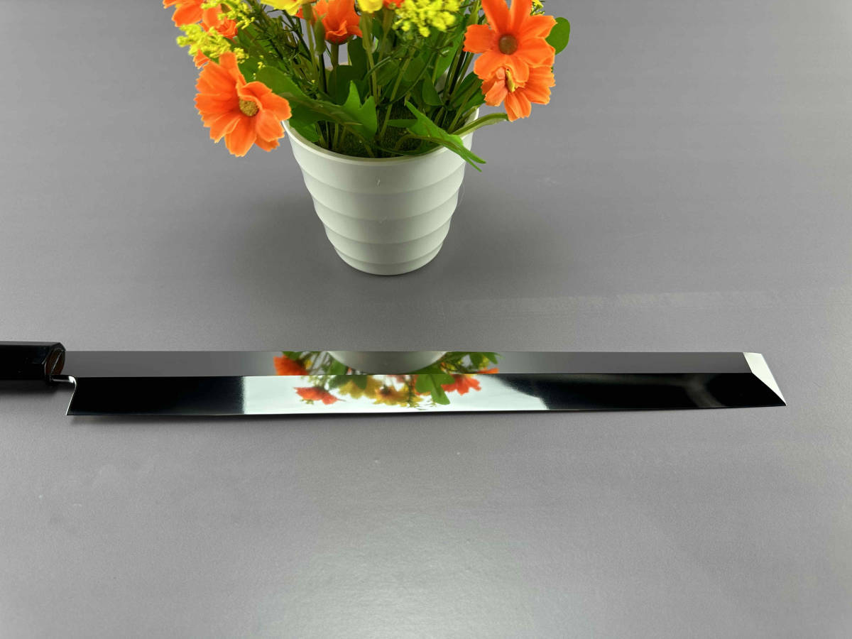 梵静刃物 高光沢度鏡面仕上げ 尺一寸 V金10号 蛸引