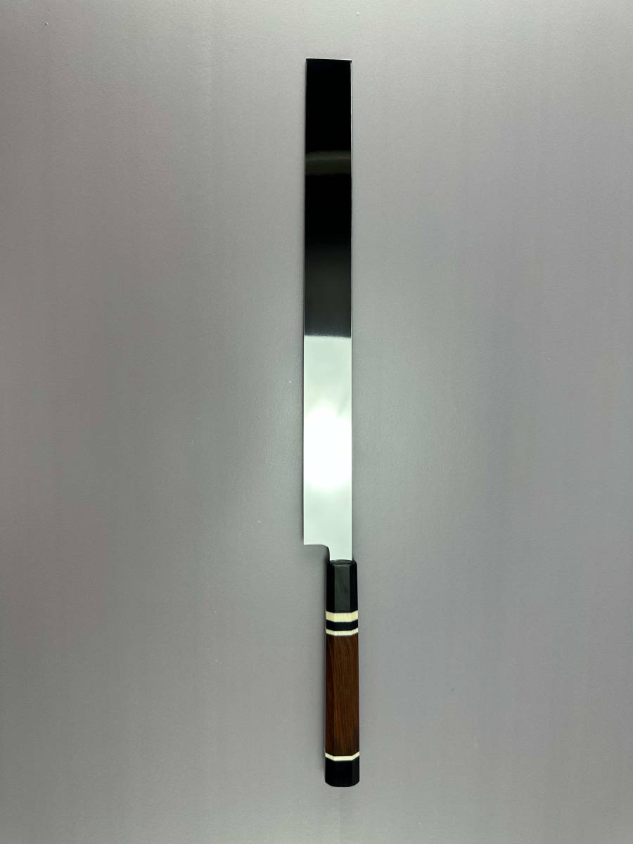 梵静刃物 高光沢度鏡面仕上げ 尺一寸 V金10号 蛸引