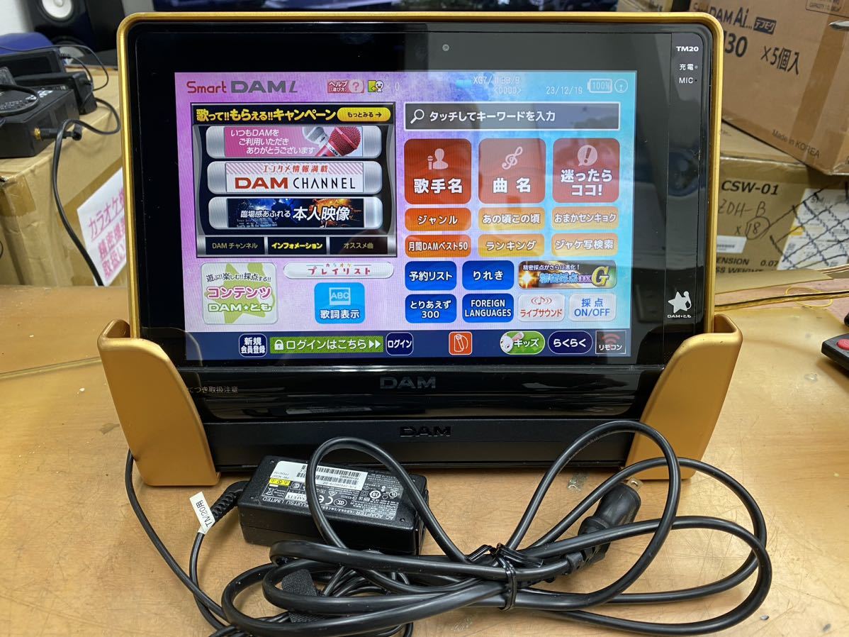 DAM 第一興商製smart オーディオ機器 再入荷 バッテリー完璧！ TM20+TMC20