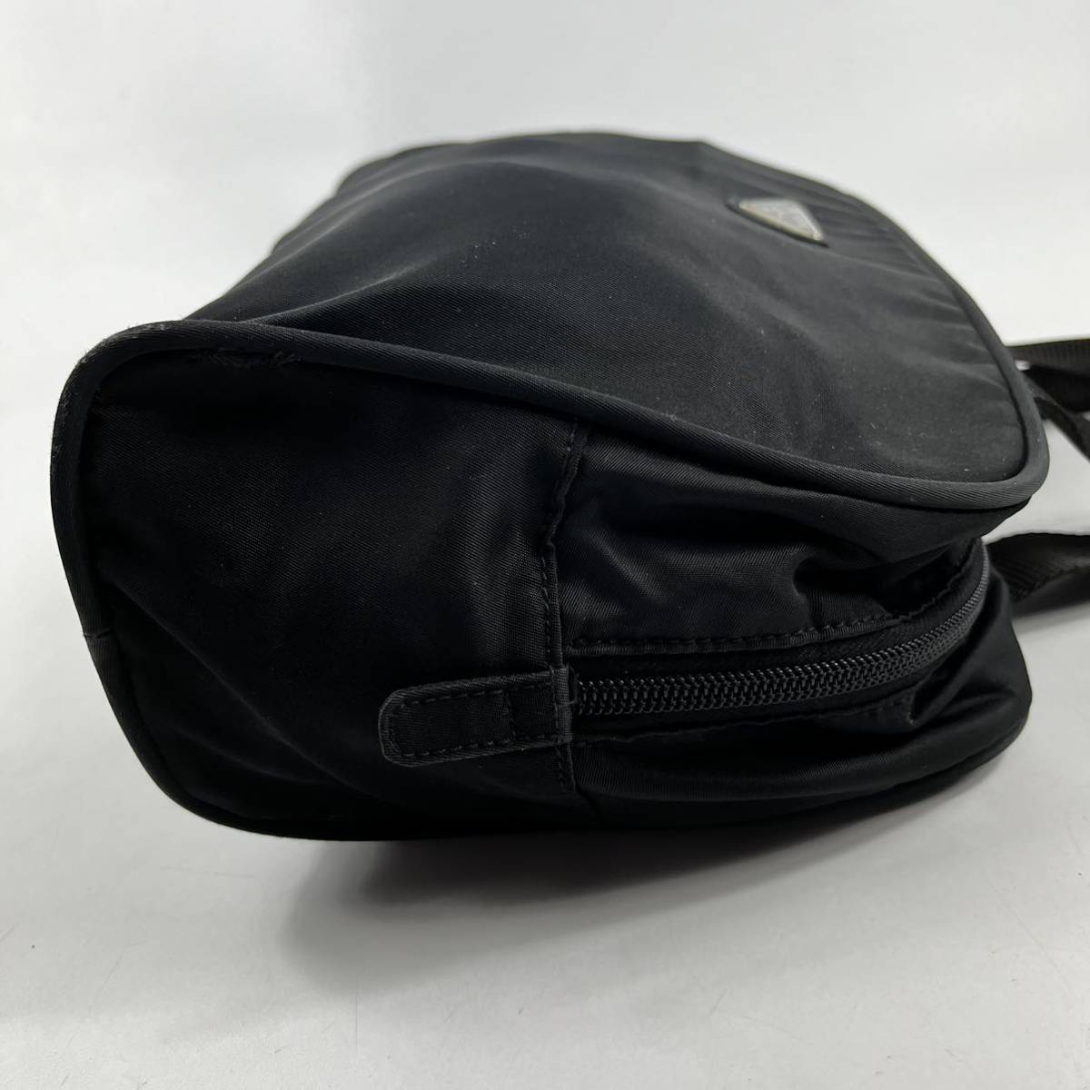 1円〜【入手困難品】 PRADA プラダ ハンドバッグ ナイロン ブラック 黒 