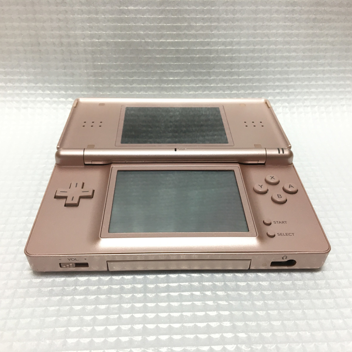 □ ニンテンドーDSLite メタリックロゼ 本体 ACアダプター セット 美品