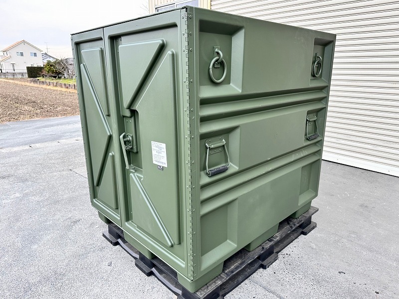 美品/米軍放出品】ミニコンテナ 道具箱 工具箱 サバゲー ミリタリー