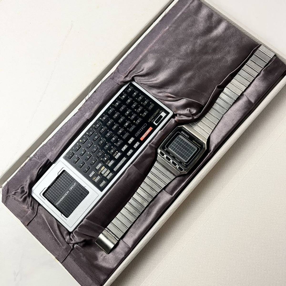 希少】 SEIKO セイコー MEMO DIARY UW02-0010 メモダイアリー 腕時計