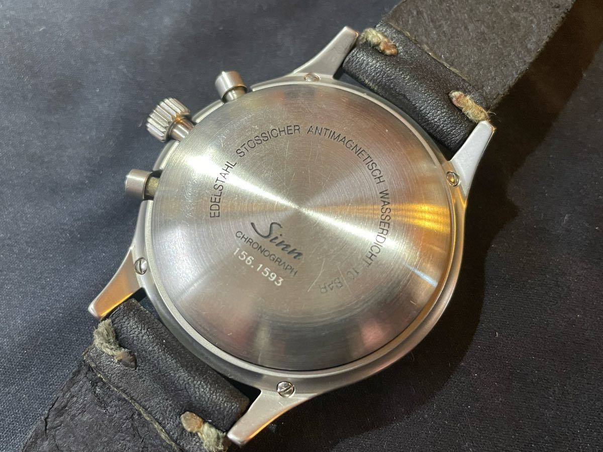 SINN ジン　156B クロノグラフ　フルセット　かなりの美品です！_2