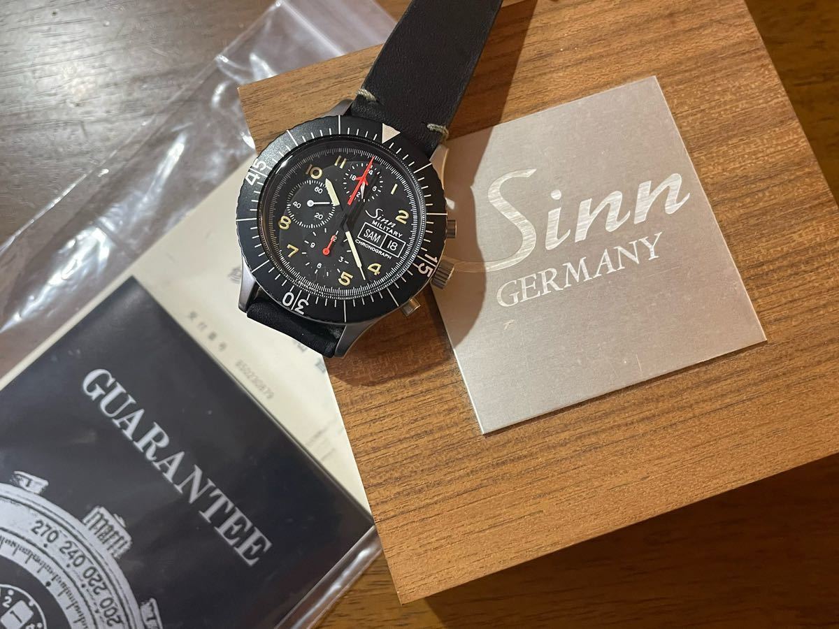 SINN ジン　156B クロノグラフ　フルセット　かなりの美品です！_8