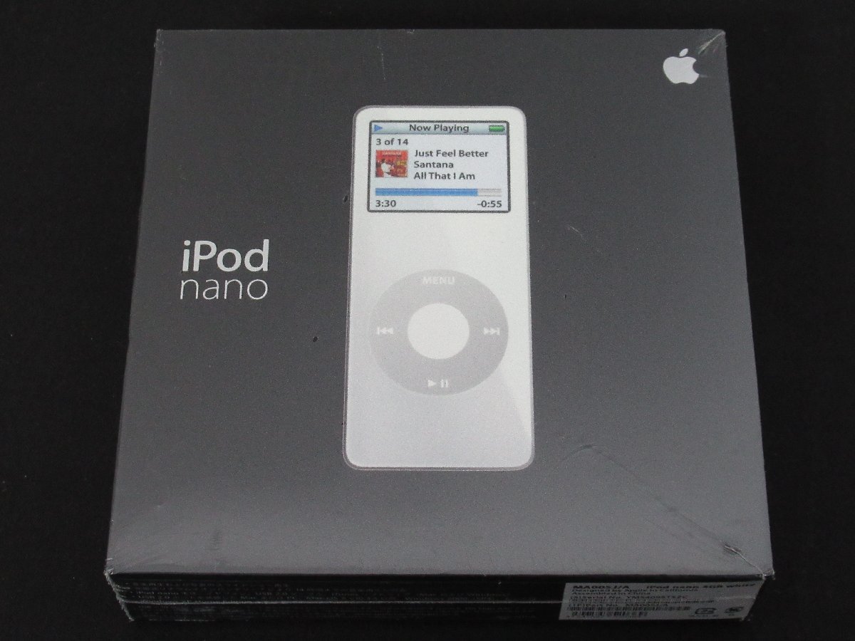 K. レア/希少 Apple/アップル 初代 第一世代 ipod nano MA005J/A 4GB