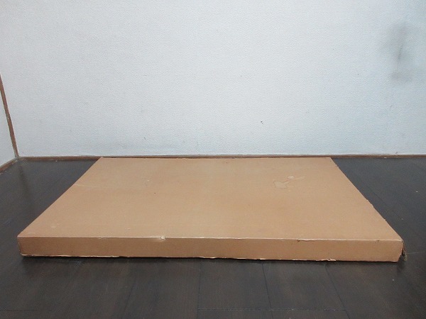 I10917 【 美品 茶道具 杉縁 腰風炉先屏風 両面使い 裏アジロ 網代