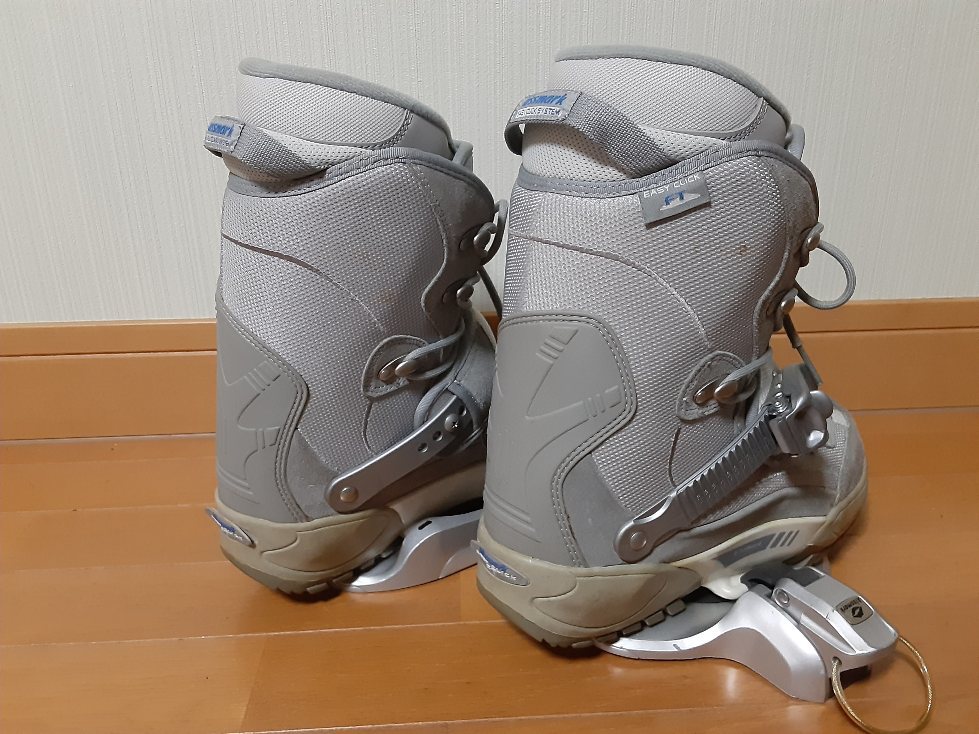 [5]kissmarkスノーボードブーツ27.0cm＋ビンディング,ステップイン,キスマークEASY CLICK SYSTEM _3
