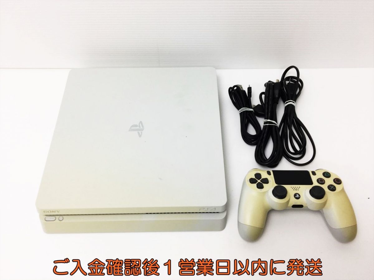 1円】PS4 本体/コントローラー セット 500GB ホワイト SONY 