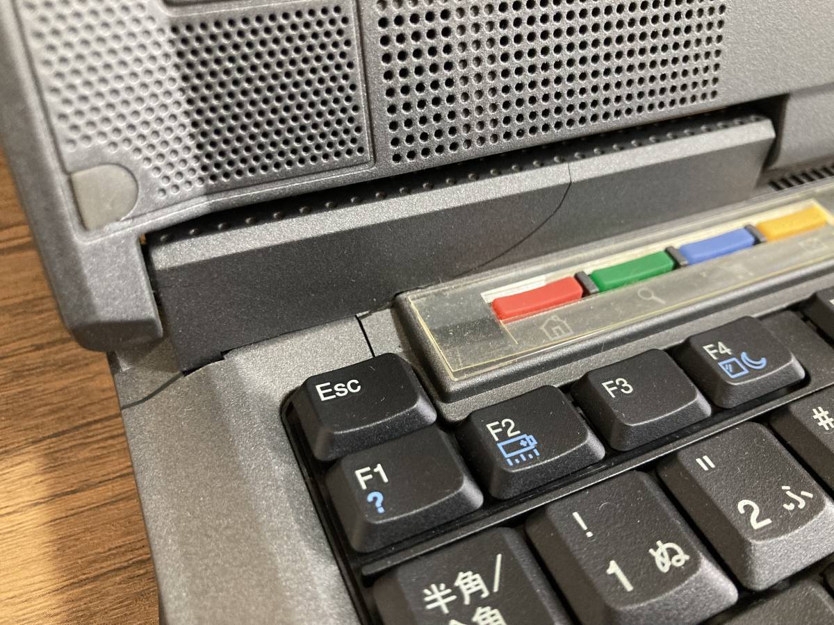 1円~スタート】激レア IBM ThinkPad i Series 1400 Windows98モデル